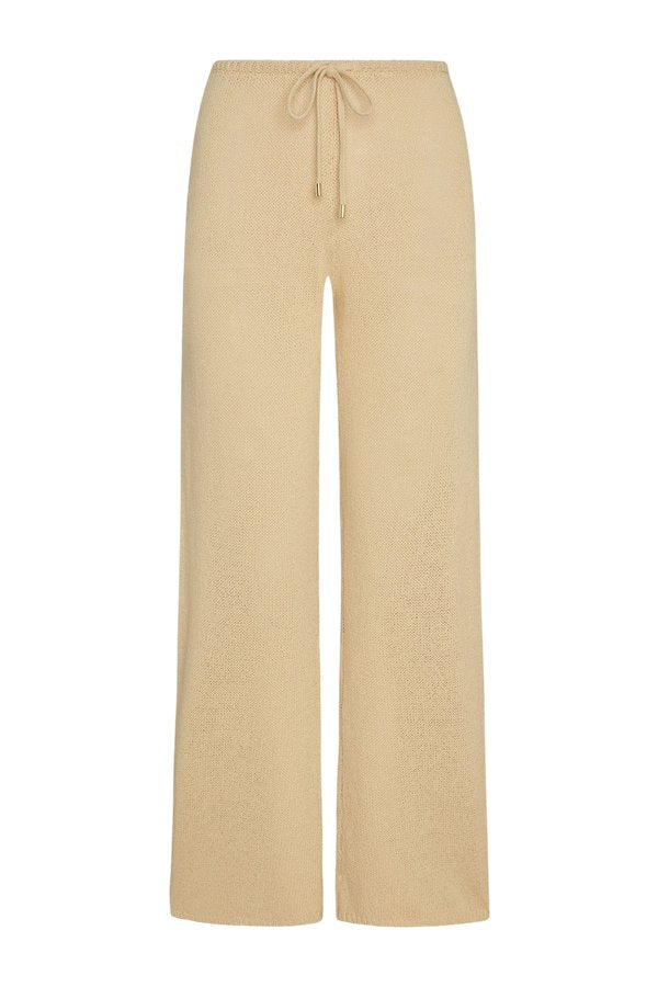 Belize Pant Open Knit - Raffia — packshot