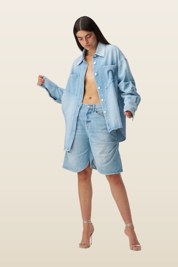 Bell Shirt — model back