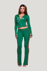 Blare Sport Hoodie And Headband — model front