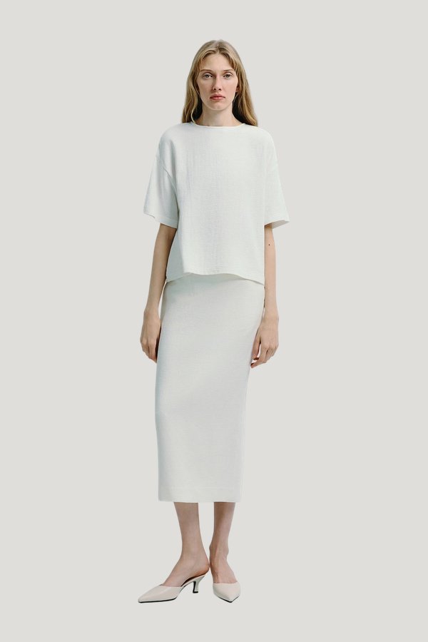 Boîte Boxy Top — model front