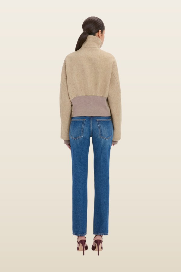 Bomber Jacket — model back