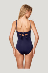 Bordeaux One Piece Full Coverage — model side