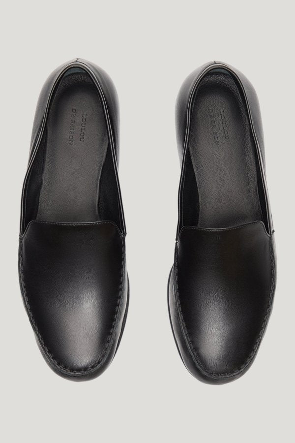 BOROS LDS Nappa leather loafers — model side