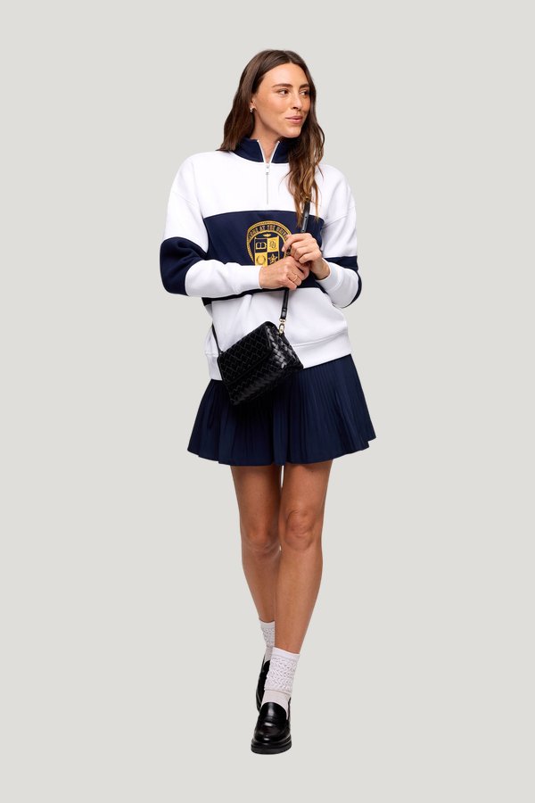 Campus Quarter-Zip — model front