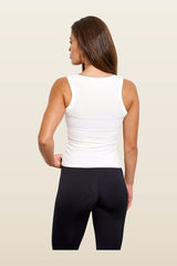 Carly White - Tanktop — model back
