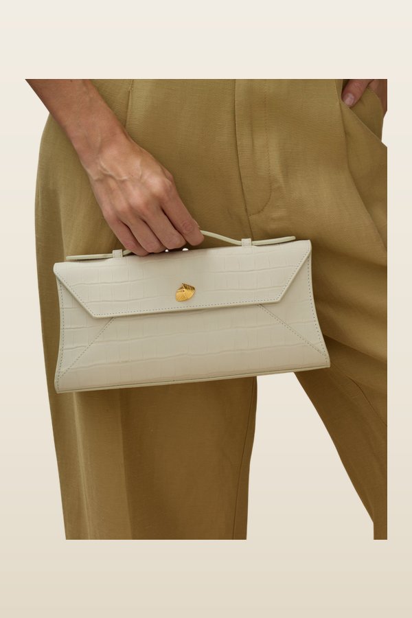 Cassandra Clutch — model back