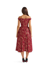 Charming Lace Midi Dress