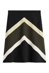 Chevron stripe skirt — packshot