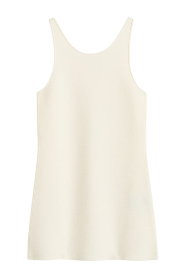 Classic compact knit tank — packshot
