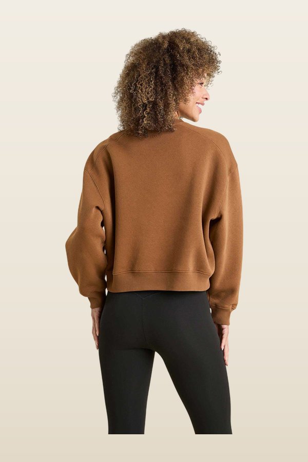 Classic Crewneck Sweatshirt — model back