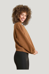 Classic Crewneck Sweatshirt — model side