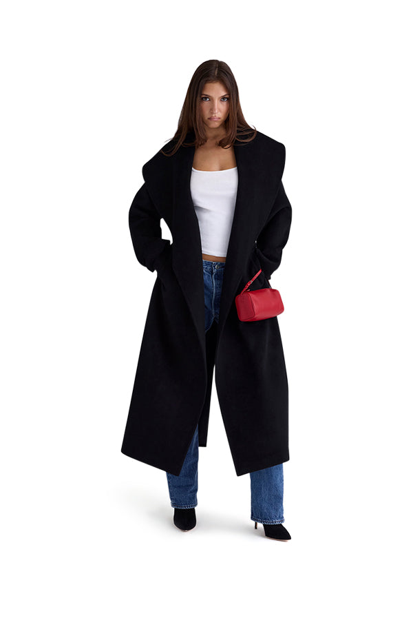 Cocoon Collar Coat