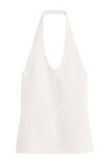 Compact knit halter top optic — packshot