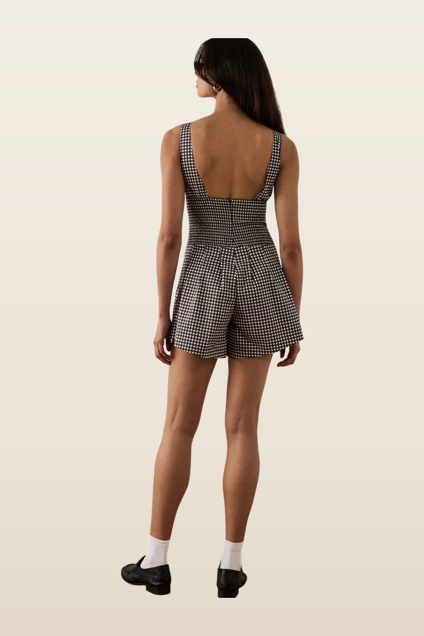 Corset Romper — model back