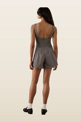 Corset Romper — model back