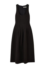 Cotton Mix Cinched Midi Dress — packshot