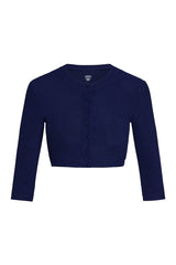 Crete Swim Cardi - Midnight Crinkle — packshot