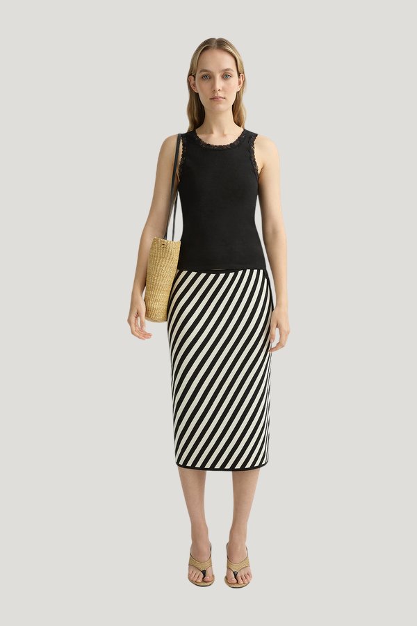 Darcy Skirt — model front