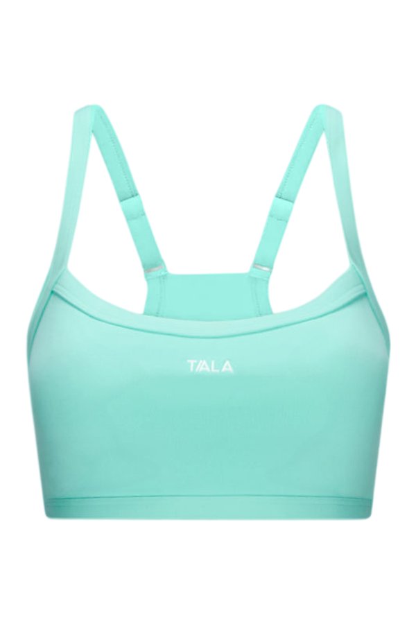 DayFlex Bandeau Sports Bra - Aqua — packshot