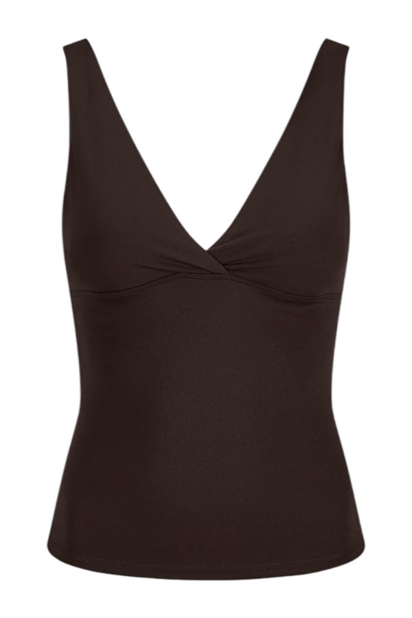 DayFlex V Neck Vest - Americano — packshot