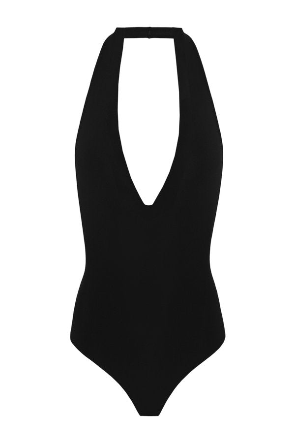 Deep V Halter Bodysuit — packshot