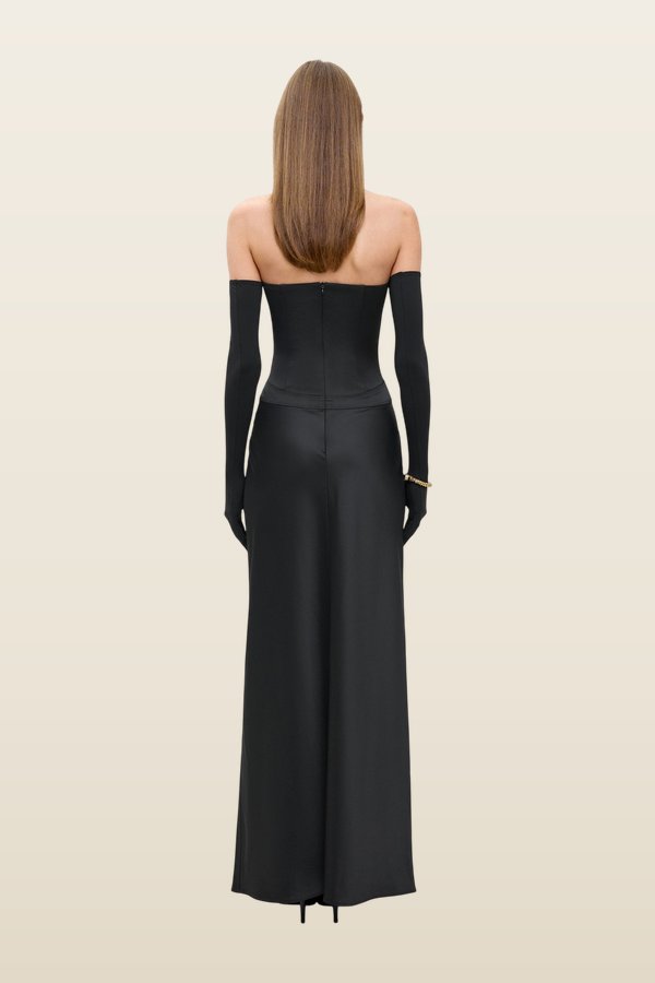 Delancy dress — model back