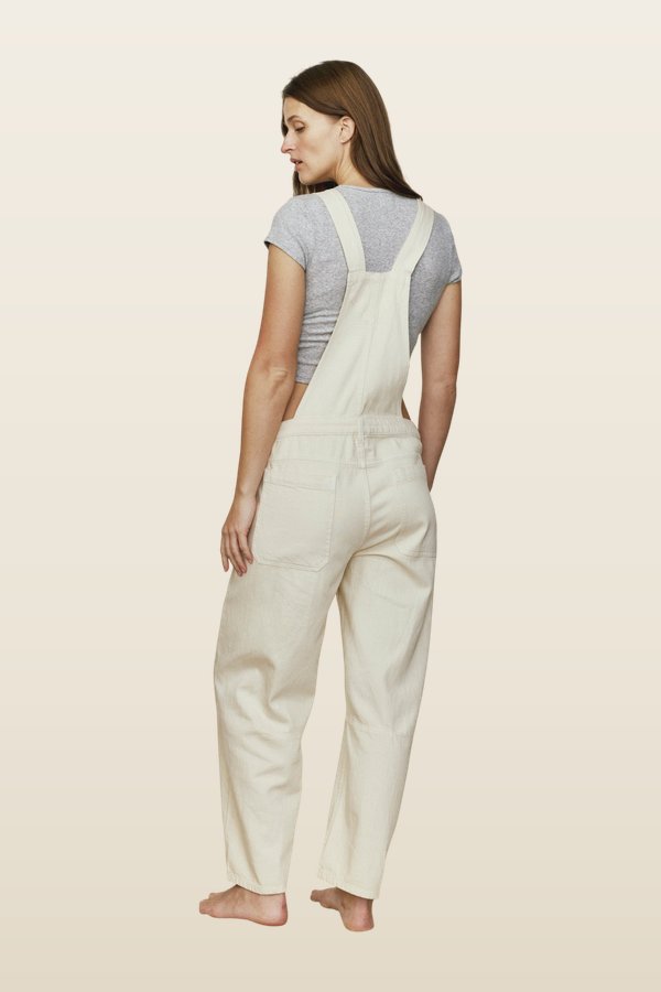 DL1961 x Bumpsuit Bilie Overall Maternity — model back