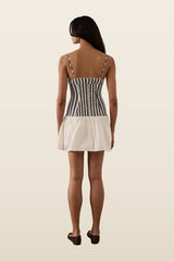 Drop Waist Dress — model back