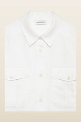 Edith Shirt - Ivory — model back
