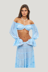 Elma Pacific Blue - Shirt — model front