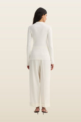 Elongated rib cardigan — carry 4