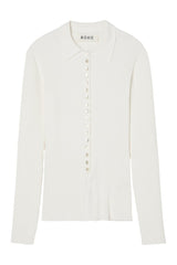 Elongated rib cardigan — packshot