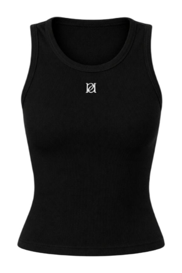 Ribbed Emblem Vest Top - Core — packshot