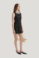 Emma Button Down Dress — model side
