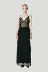 Espoir Mesh Skirt — model front