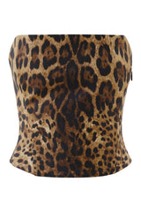 Etta bandeau in Leopard — packshot
