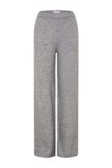 Evan Knit Wide Leg Pants - Grey Marle — packshot