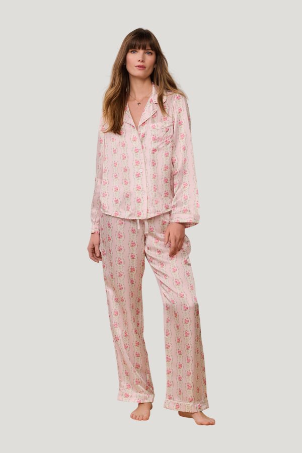 Fanciful Polo PJ Set — model front