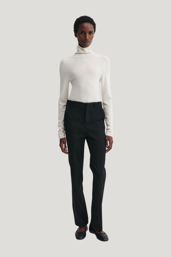 Farra Turtleneck Top, — model front