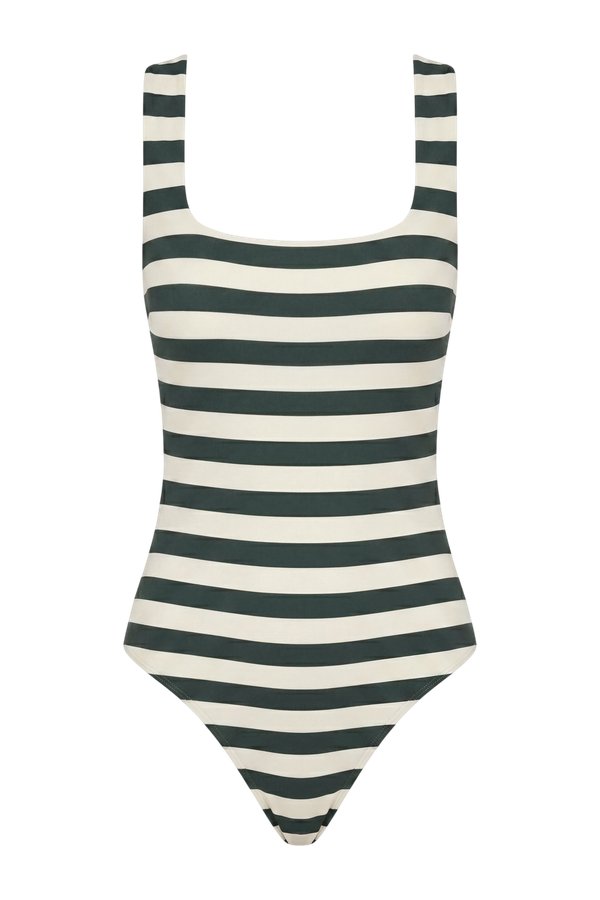 Fernanda One Piece - Forest Stripe (Embodee™) — packshot