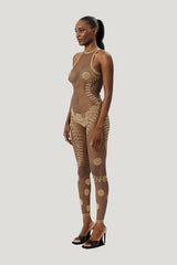 Fetch Jumpsuit — model side