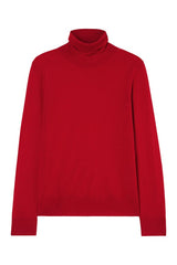 Fine-knit wool cashmere turtleneck — packshot