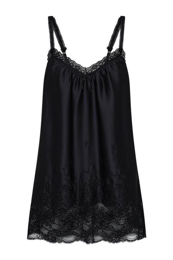 First Crush Satin Babydoll Dress — packshot
