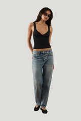 Fitted Cami Top — model front