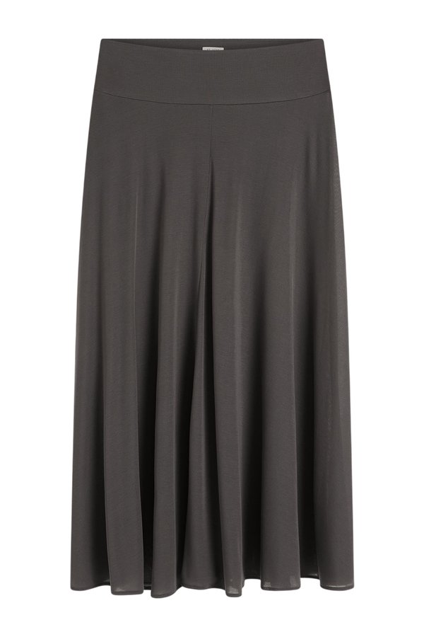 Fluid Jersey Skirt - Soot — packshot
