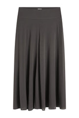 Fluid Jersey Skirt - Soot — packshot