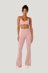 Form Invisible Scrunch Flare Leggings | Dusty — model front