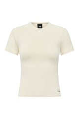 Foundation Short Sleeve Tee In Whisper — packshot