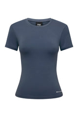 Foundation Short Sleeve Tee In Marine — packshot