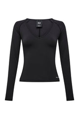 Foundation V Neck Long Sleeve Top — packshot